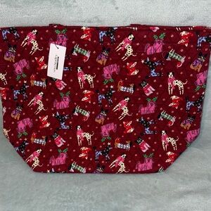 Vera Bradley Essential Grand Tote - Holiday Hounds